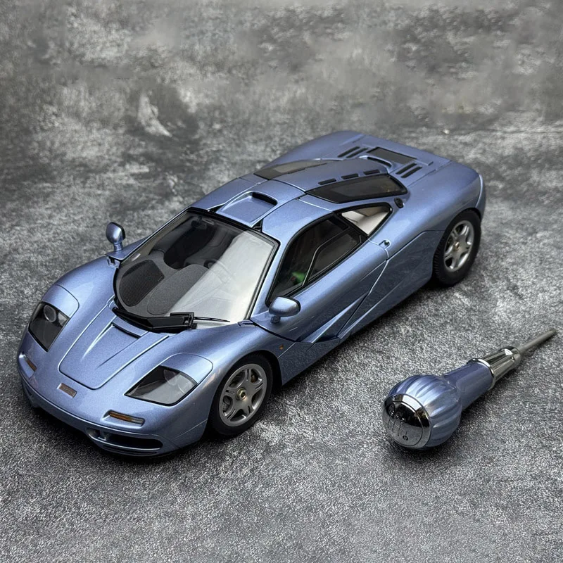 LCD 1:18 échelle en alliage moulé sous pression McLaren F1 XP5 supercar jouets voitures modèle classiques nostalgie adulte Souvenir cadeaux affichage statique