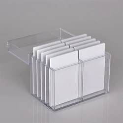 10 Layers Lashes Storage Box Display Stand Acrylic Organizer Box Eyelashes Glue Pallet Eyelash Extension Makeup Tools