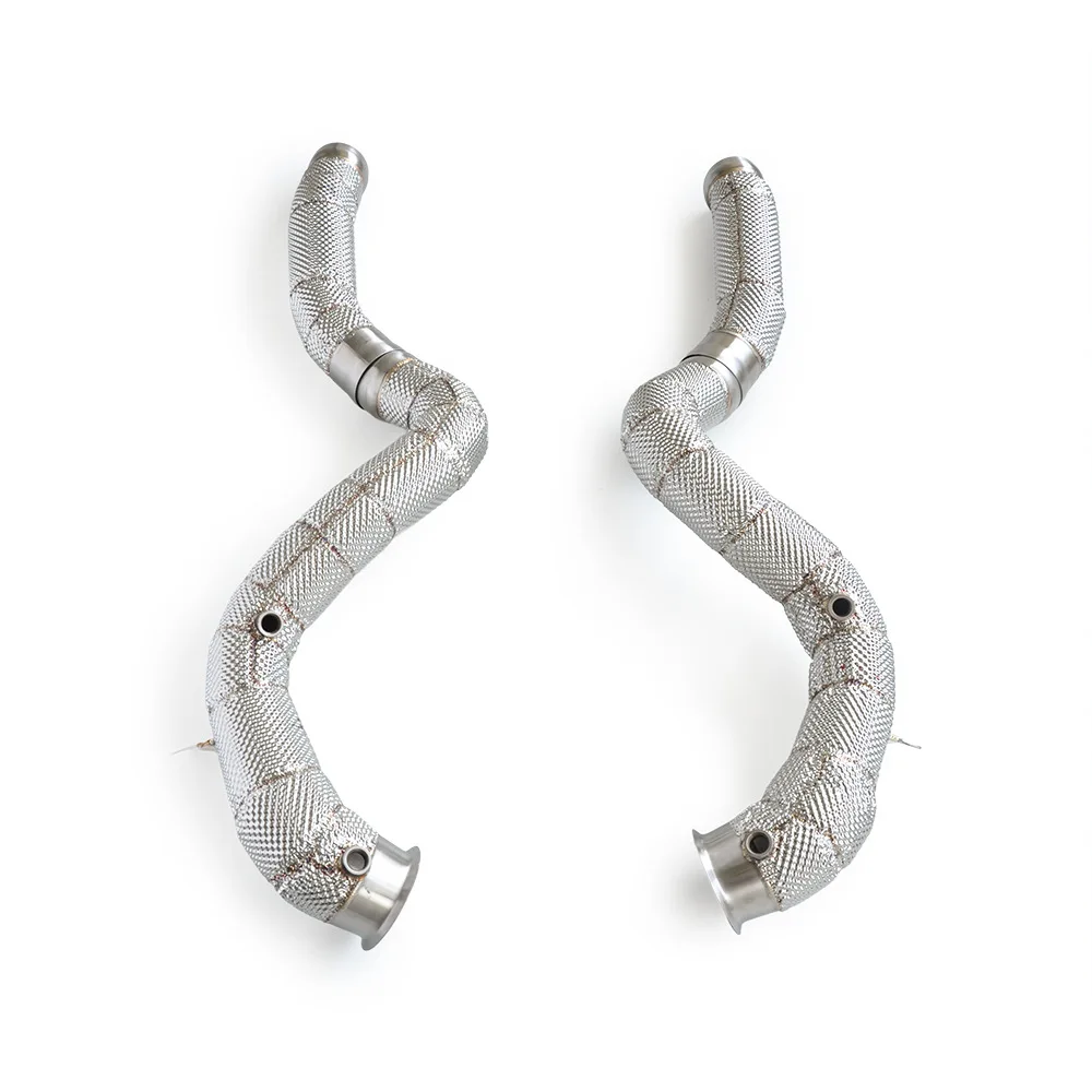 

Suitable for Mercedes-Benz C63 AMG W205 4.0T Stainless Steel High Performance Exhaust Downspout