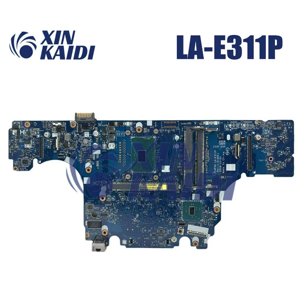 Scheda madre del notebook per DELL Latitude 7520 M7520 00G75Y 0H91VT 0W513H 07VJ0M LA-E311P Scheda madre del computer portatile E3 I5 I7 6th 7th CPU