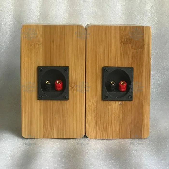 Bamboo Box 3-inch Full-range Speakers, Passive Small Speakers, Neodymium Magnetic Speakers, A Pair of Fever Gall Machines