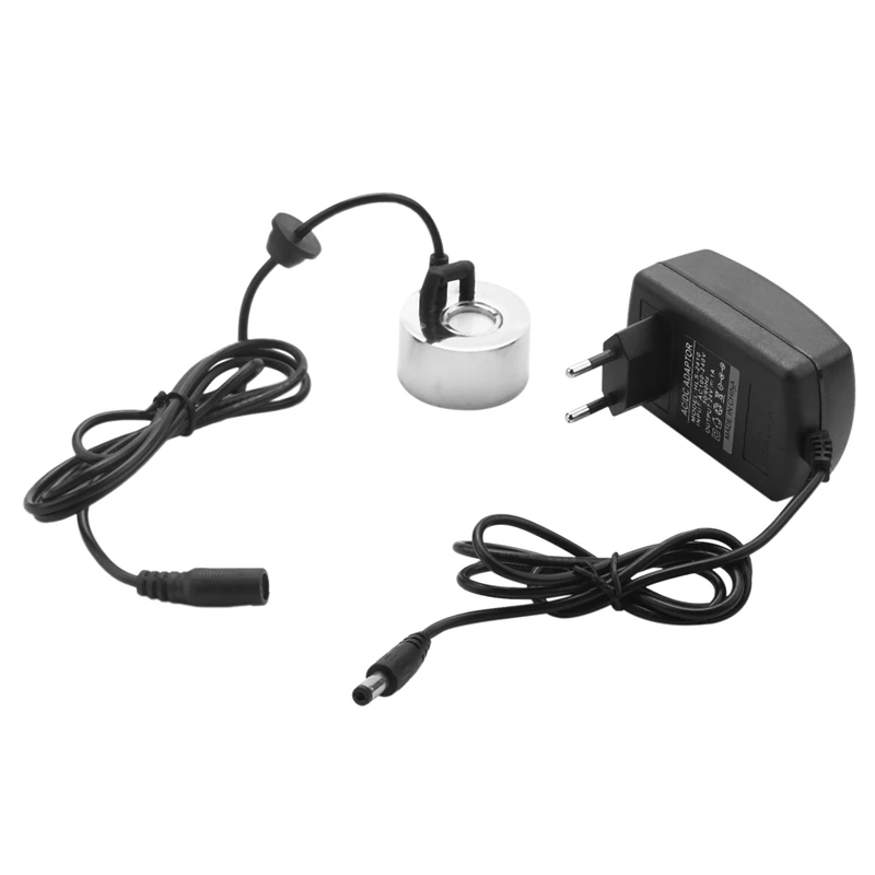 A95I 16Pcs 45mm Ultrasonic Mist Maker Humidifier Nebulizer Atomizer Head Fogger, 24V with EU Plug for Industrial Incubator