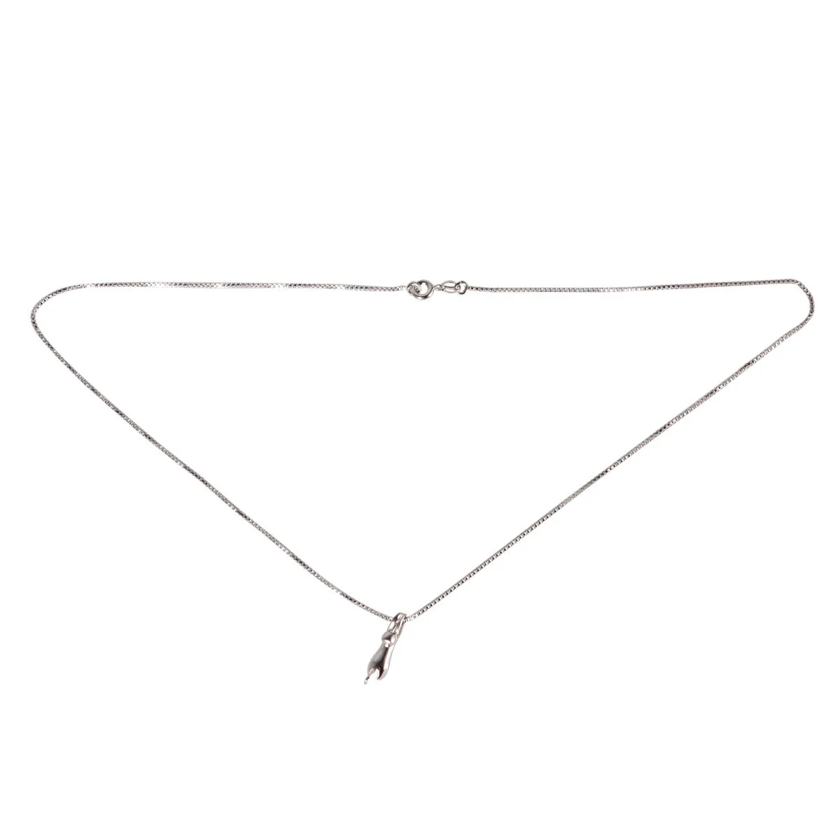 

Silver Cat Pendant Necklace Stylish Sterling Silver Charm Jewelry Perfect Gift for Women Girlfriend Wife Mom Daughter