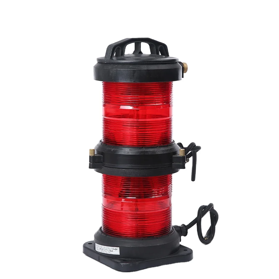 

Оптовая цена CXH6-101PN Морской навигационный фонарь Красный морской свет