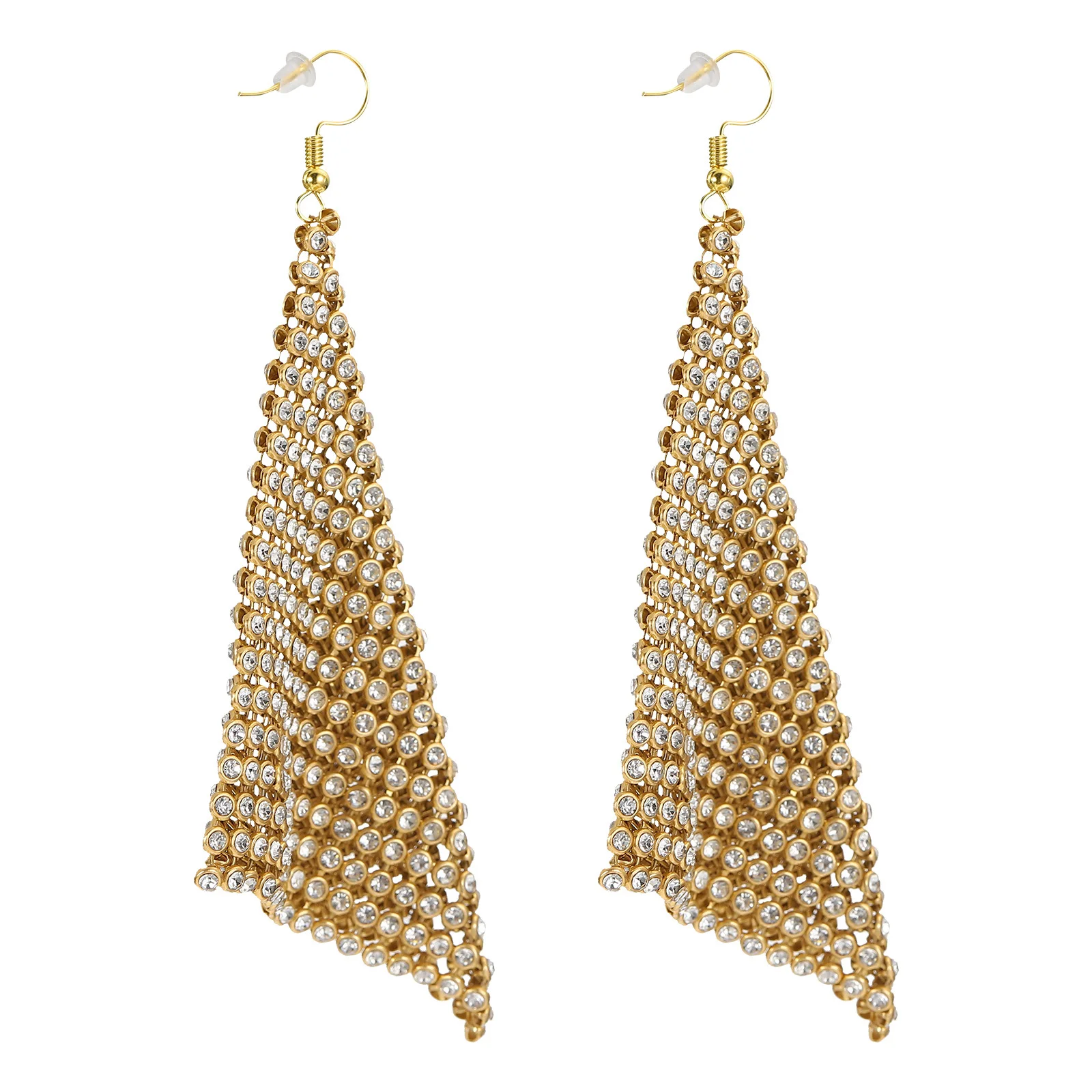 

Trendy Earrings Long Decoration Eardrop Rhinestone Accessory Jewelry Woman Dangle
