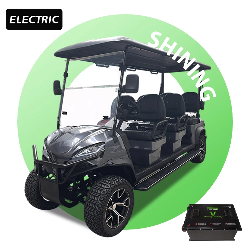 For Club Car EZGO 72V 5KW Lithium 4WD 6 Seater Electric Off Road Golf Cart Buggy Assembly