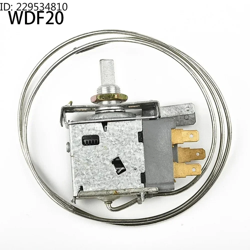 

AC220V-250V Axis Refrigerator Thermostat WDF20 Model 50/60Hz Refrigerator Thermostat With Metal Wire Electrical Socket Parts