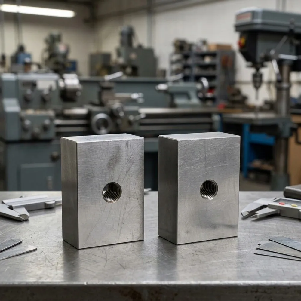 1pair 1-2-3 Blocks Set Matched Pair 1 Hole Steel Setup Blocks 1