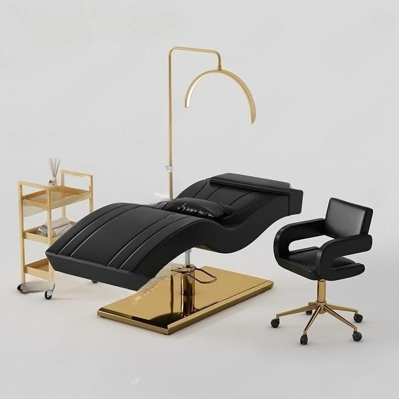 Lifting beauty Beauty salon special spa massage Eyelash bed Face bed Curved S-shaped eyelash bed