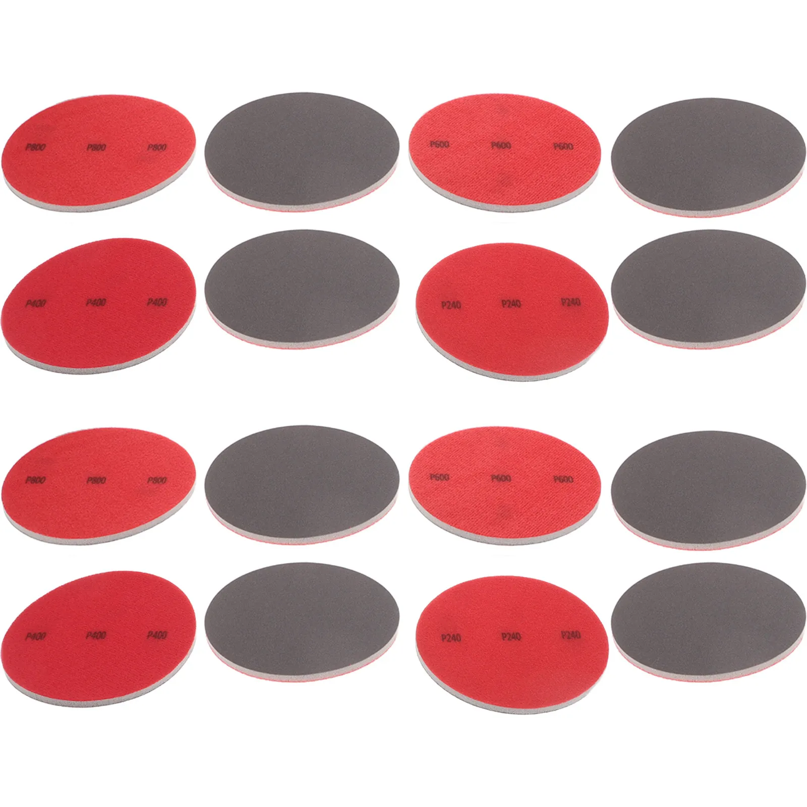 

20Pcs Bowling Ball Resurfacing Pads Sanding Block Kit Set Multi-Grit 240 3000 Polishing Pads for Cleaning Maintenance