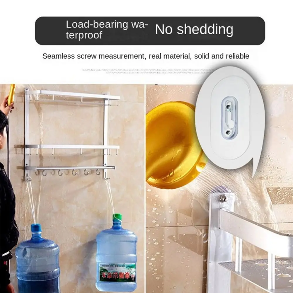 Kitchen Wall Picture Hanger Strong Adhesive Poster Wall Screw Sticker Wall  Hook Screw Stickers Adhesive Nails Wall Hanger