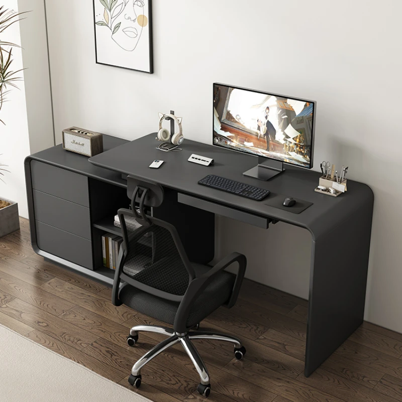 Gaming Reception Office Desks Writing Black Conference Storage Office Desks Luxury Executive Tisch Mesas Office Furniture WN50OD