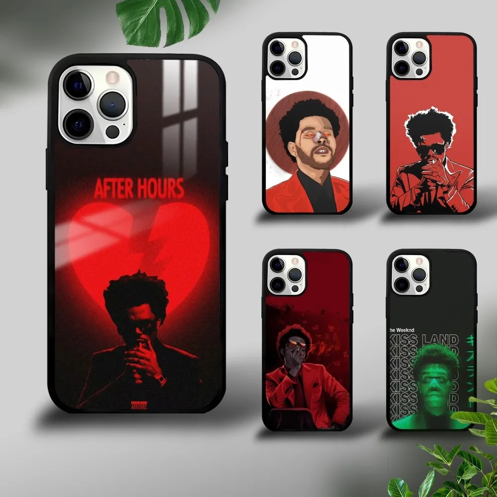 The W-Weeknd XO Minimalist Phone Case For iPhone 16 15 14 13 12 11 Pro Xs Max Mini Plus Celulares Hard Funda