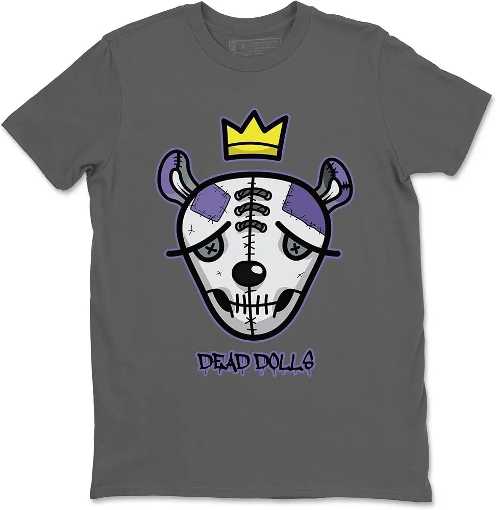 Dead Dolls Face 7 Retro Flint Vasity Design ing Shirt Y2K tops Unisex Summer Short Sleeve