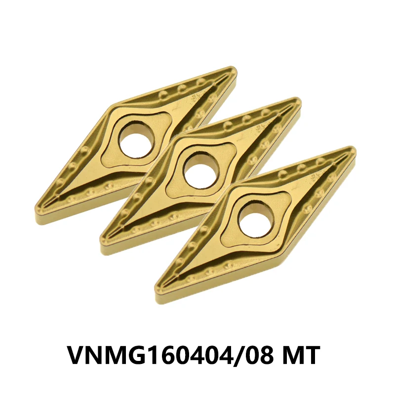 Original VNMG VNMG160404 VNMG160408 MT TT5080 TT8115 TT8125 TT9225 TT9080 Carbide Inserts Turning Tool VNMG1604 for Steel and SS