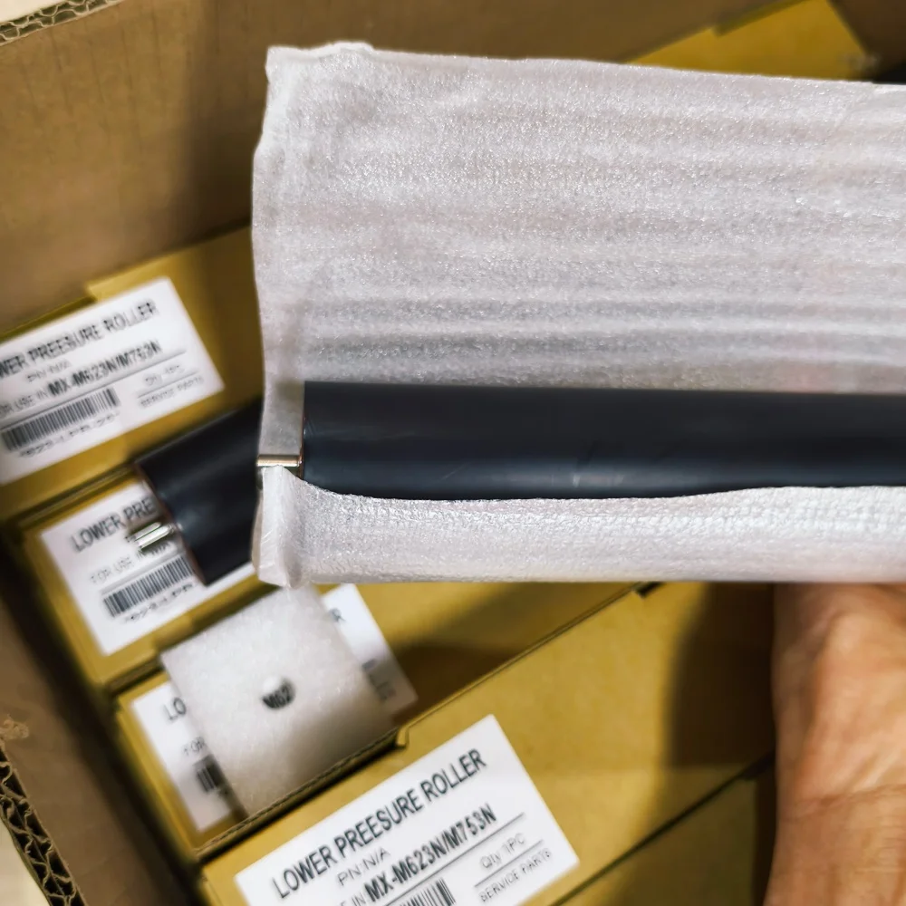 1PC Lower Fuser Pressure Roller for Sharp MX 623 753 Compatible MX623 MX753 Copier Spare Parts