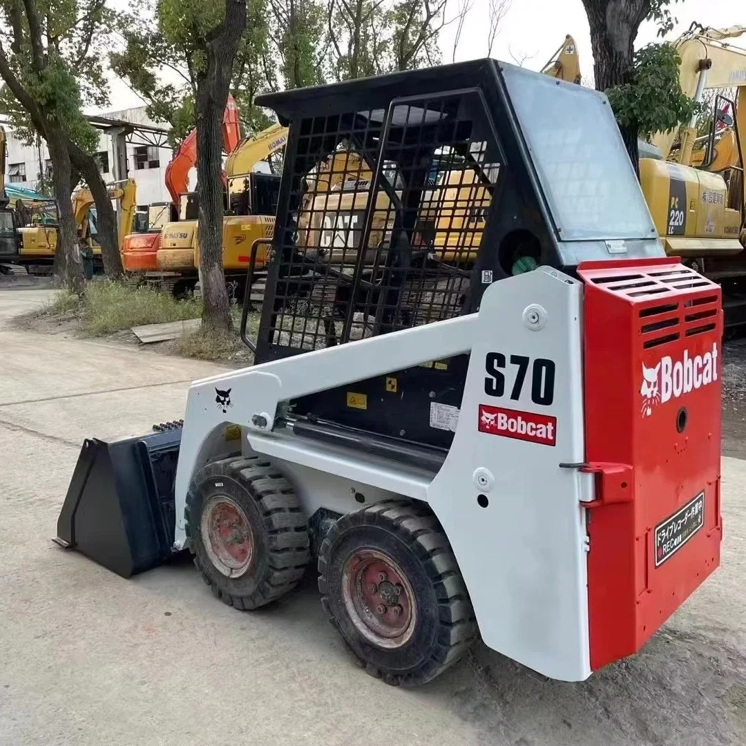 

for Bobcat S70 The best selling used construction machinery in USA Bobcat S70 skip steer loader 1.2ton high quality