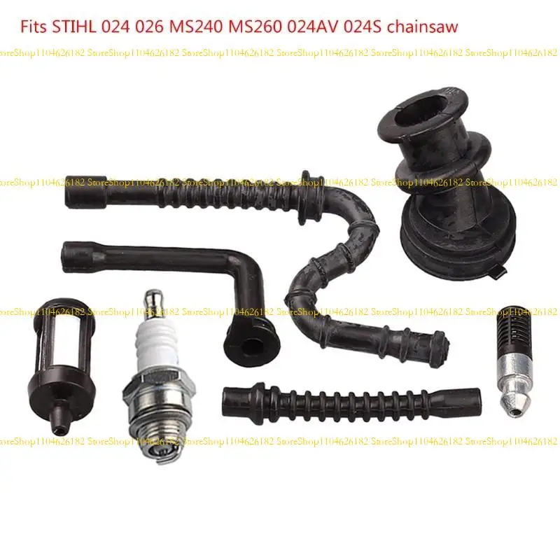 

Q2Q4 Manifold Pipe for w/Wall Flange Durable Carburetor Rebuild for MS240 MS260 024 026 Chainsaw