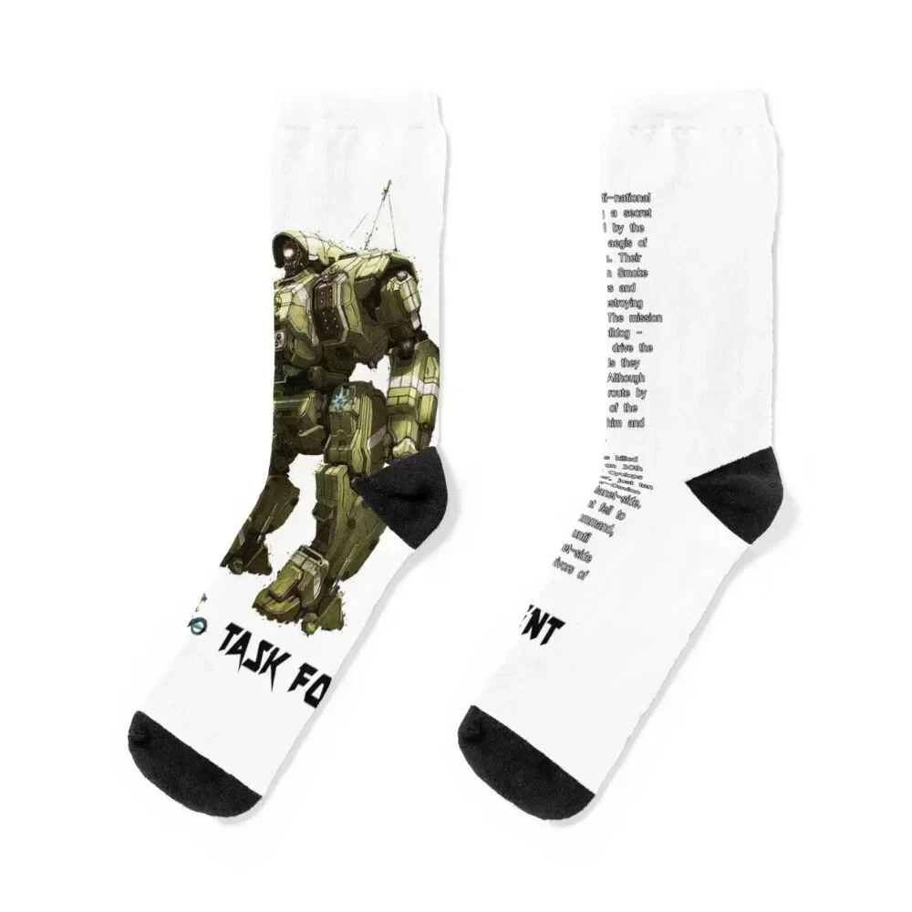 Battletech Task Force Serpent Shirt Socks professional running snow crazy football Socks Women Men's