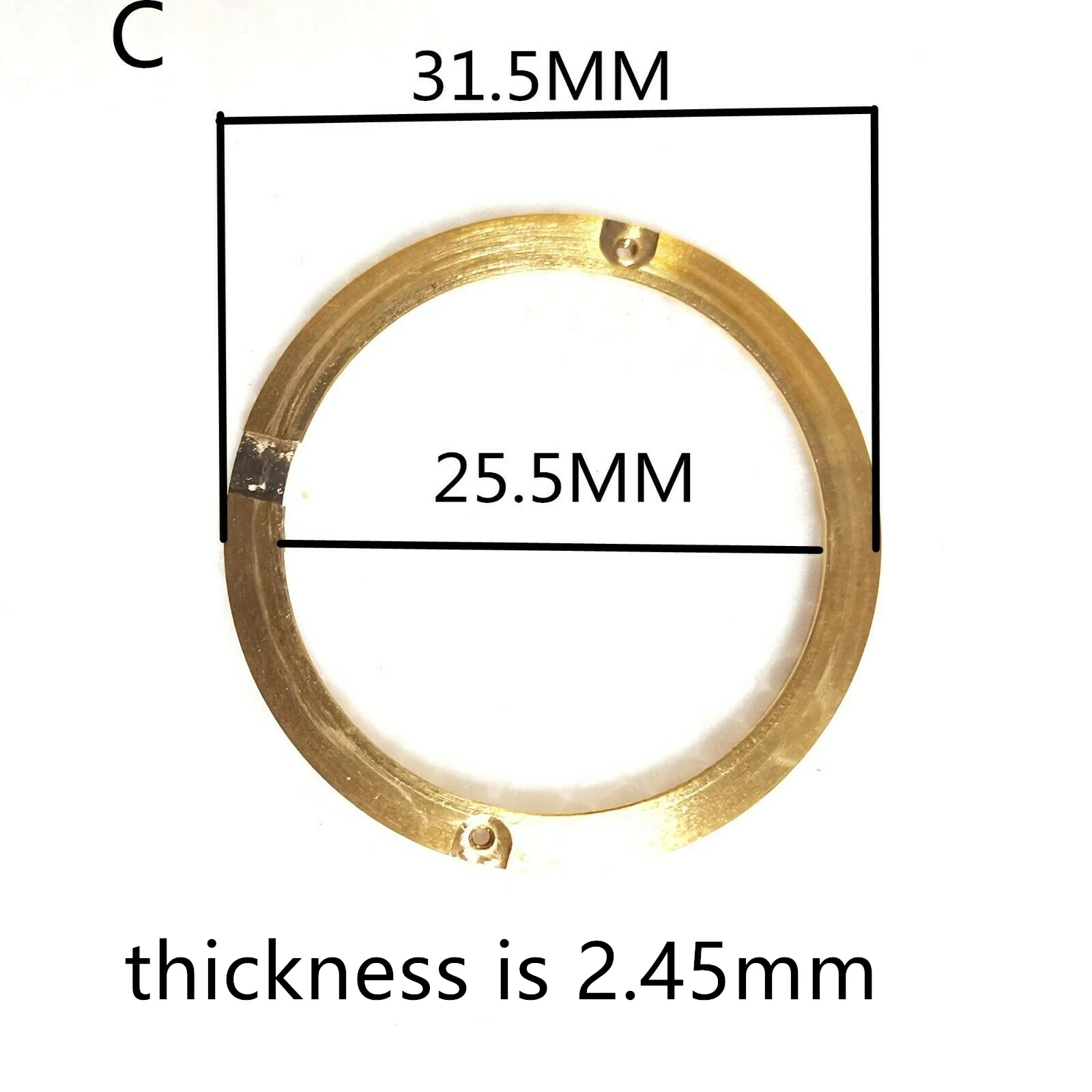 Watch Part Metal Ring For Fixing Eta 2836 2824 Miyota 8215 8200 Mingzhu 2813 Automatic Movement