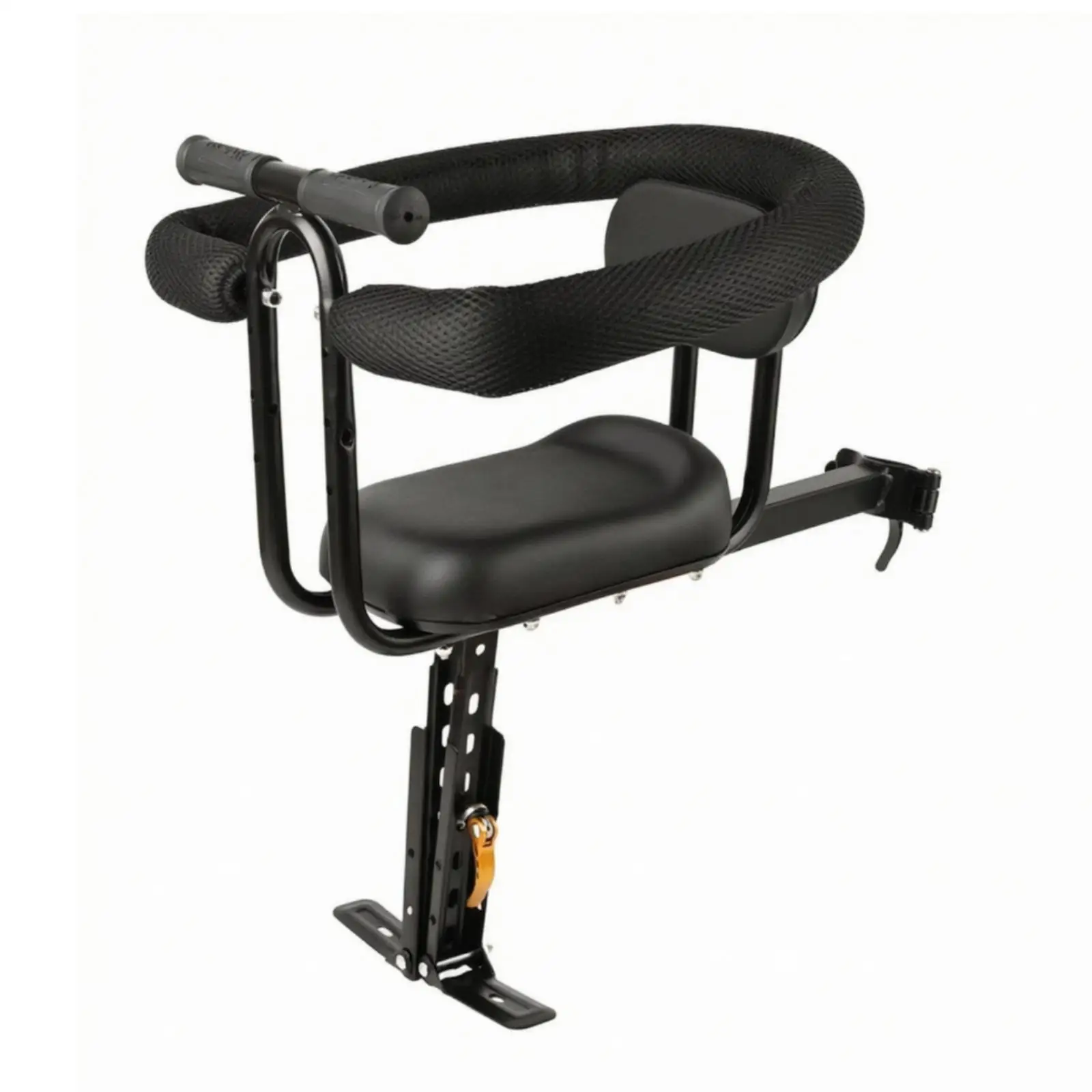 Kid Bike Seat with Sturdy Mounting Clamp for Bicycle Frame for Active Outdoor Adventures