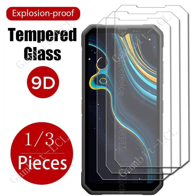 1/3PCS 9H Tempered Glass For Blackview Oscal Marine 3 OscalMarine3 Marine3 Fort 2 Fort2 6.56" Screen Protector Cover Film