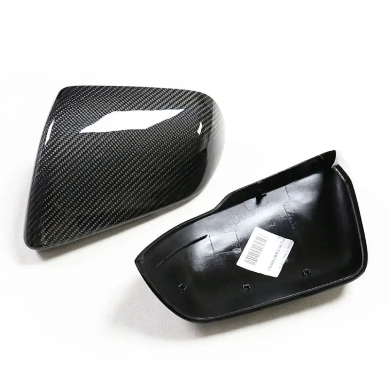 Carbon Fiber for Ford Mustang 2015-2022 Side View Mirror Covers Caps ,Perfect Installation