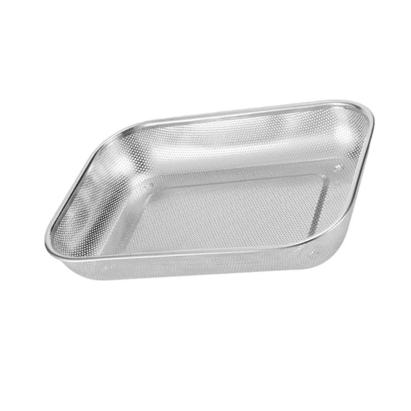 F92C Quick Drain Meshes Kitchen Strainer Rusts Proof Stainless Steel Construction