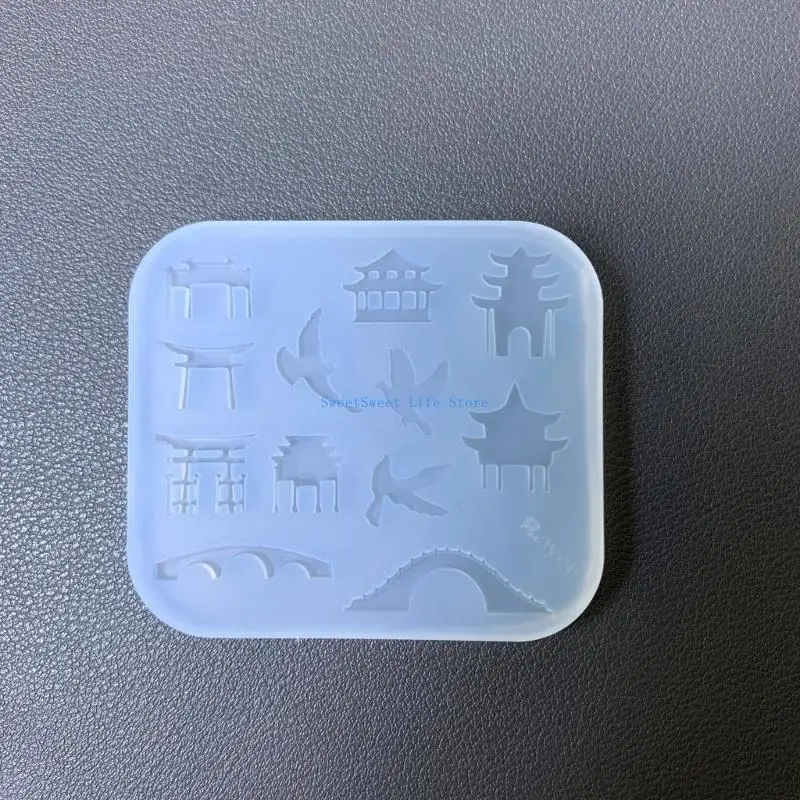 

D5QB Convenient Mold for Creating Handmade Jewelry Portable Accessory Crafting Mold Sturdy Accessory Crafting Molds