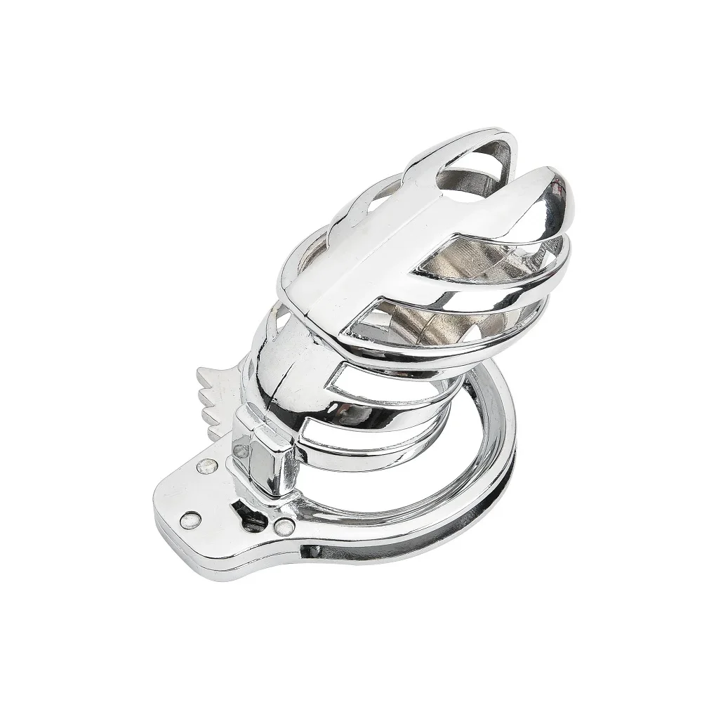 Adjustable Chastity Cage Bondage Slave Penis Ring Anti-Cheat Tool Trainer BDSM Device Men’s Abstinence Products Porn Shop Toy 18