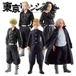 Tokyo Revengers Action Manjiro Sano Keisuke Action Figure PVC Figure Collection Model Desktop Decoration Ornament Children's Toy