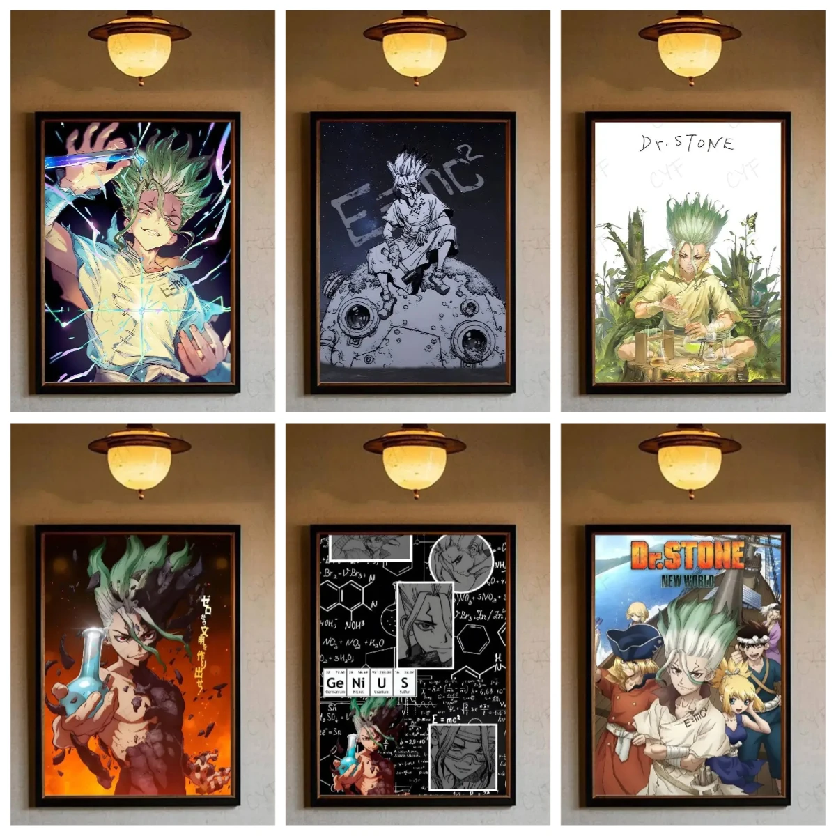 

Adult Jigsaw Puzzle 1000 Pieces Puzzle Classic Anime Dr Stone Paper Puzzle Decorative Painting Exercise Brain Thinking