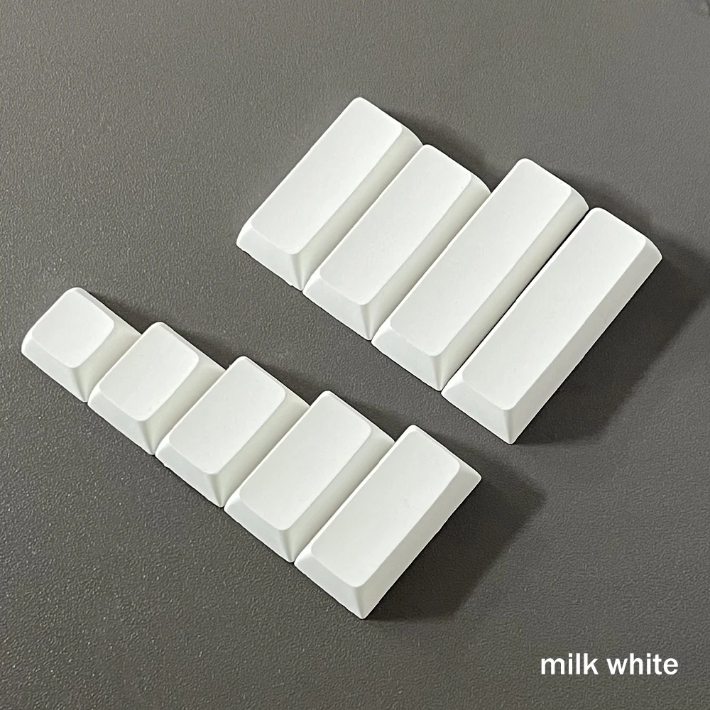 Pbt xda perfil barra de espaço dividido keycaps 1u 1.25u 1.5u 1.75u 2u 2.25u 2.75u barra de espaço keycap para teclado mecânico mx alice80 66