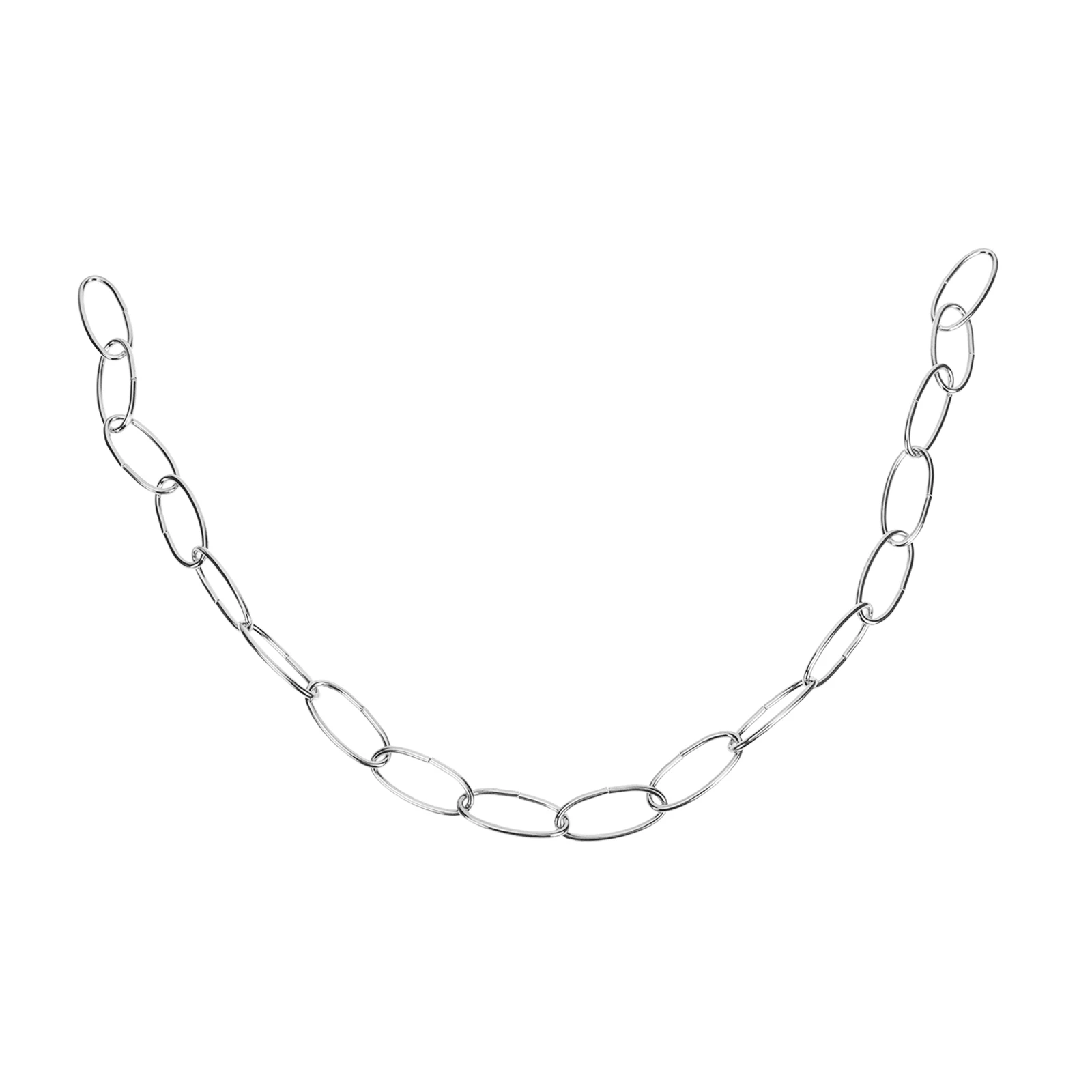

Metal Lighting Chain Heavy Duty Silver Chains for Ceiling Light Chandelier Lamp Fixture Industrial Modern Style Home