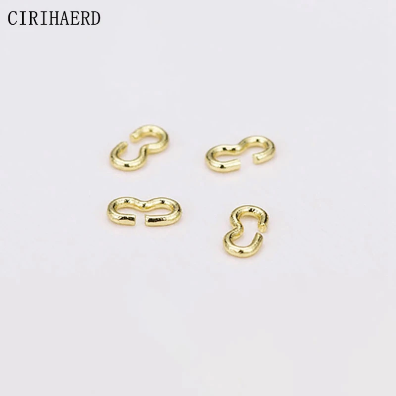 

3mm*5mm 14K Gold Plated Jewellery Making Supplies Bracelet Clasp DIY Components For Jewelry Making Accessories Connectors Clasps