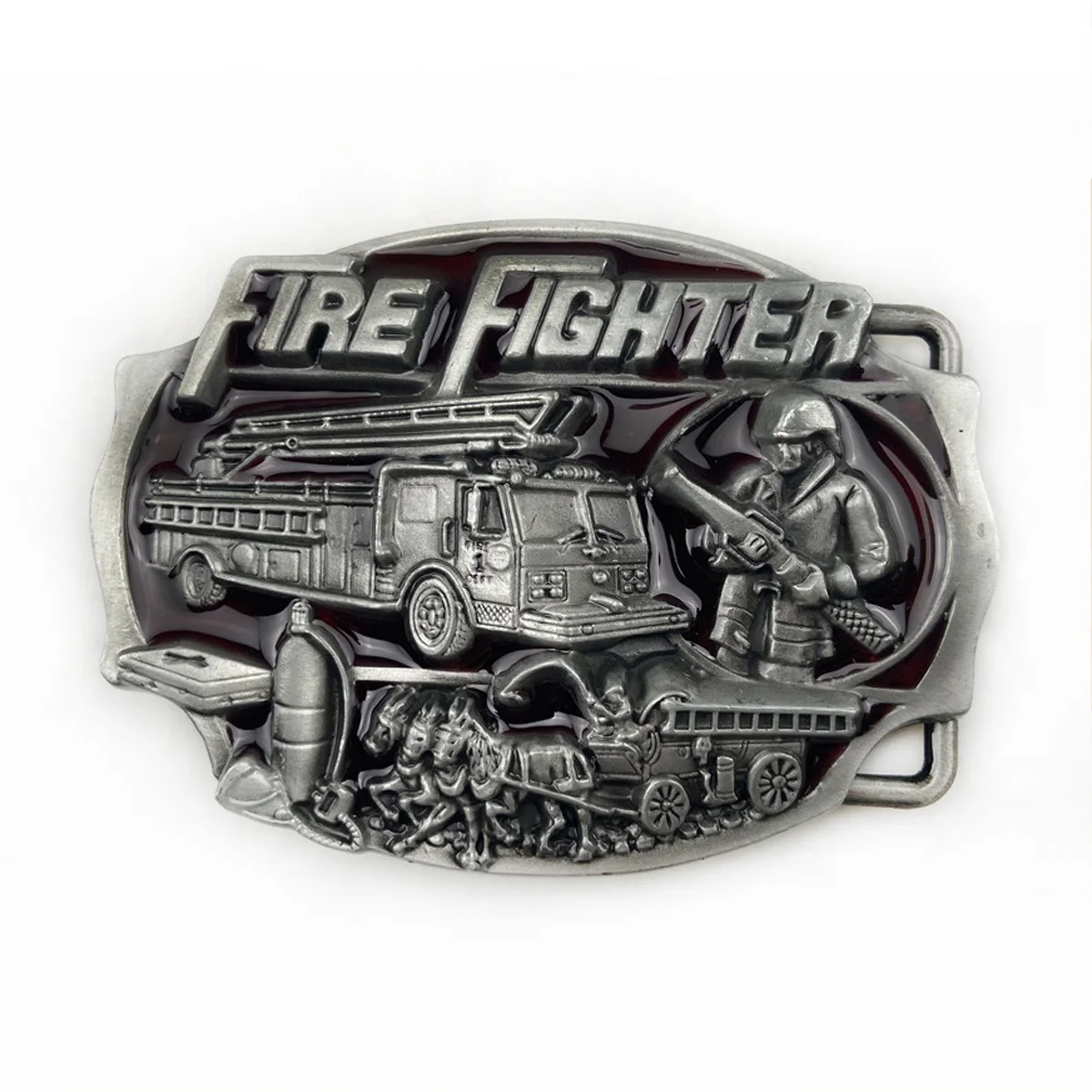

T-DISOM Retro Men's Fire Fighter Fashion Accessory Belt Buckle Boyfriend Gifts