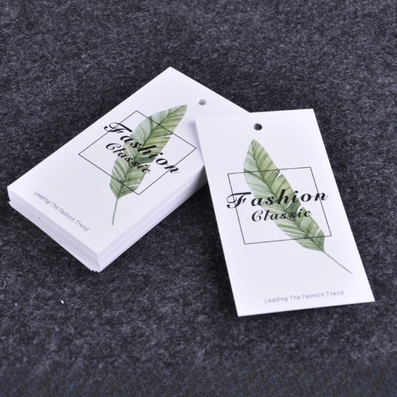 

Custom Paper Hang Clothing Tags for VIP Clients