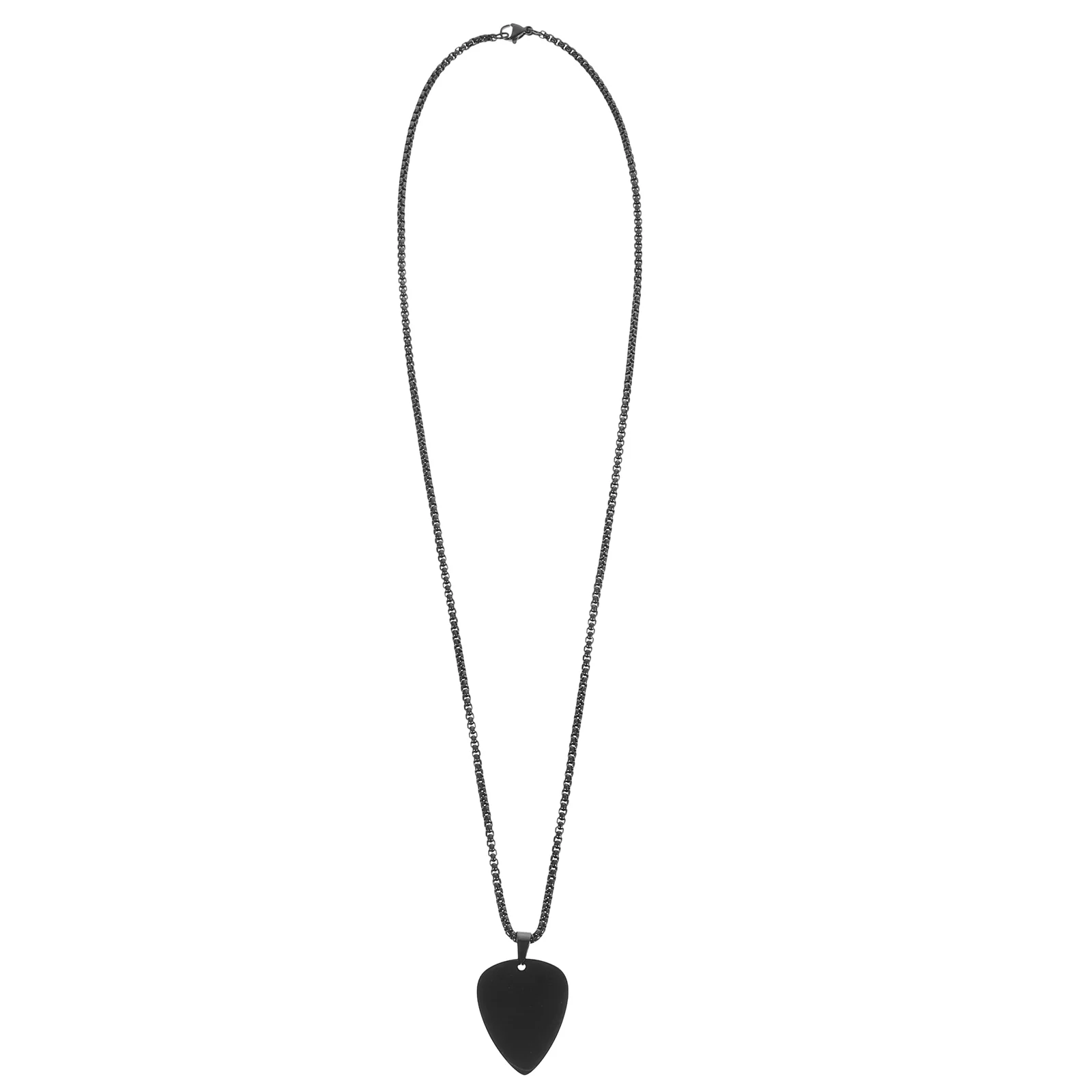 Guitar Pick Necklace Men Clavicle Chain Pendant Women Jewelry Picks Love 304 Stainless Steel Miss Charm Necklace Neck Jewelry