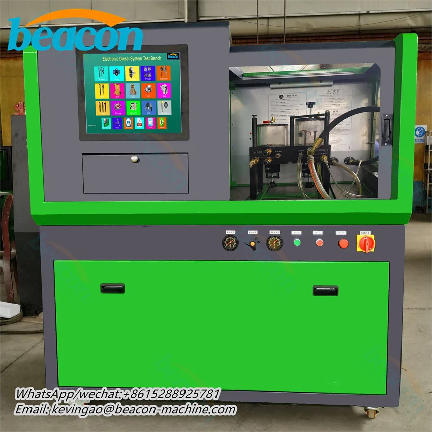 Испытательный стенд Taian Beacon CR318S, форсунка дизельного инжектора Common Rail и калибровочный стенд для тестирования форсунок HEUI, испытательный стенд для очистки