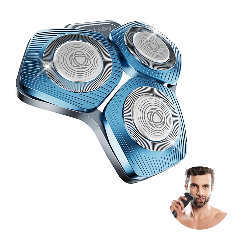 

Сменные головки SH71/50, совместимые с бритвами Philips серий S5000 (S5XXX), S7000 (S7XXX) для моделей SH60/70 и SH70/70 (синие)