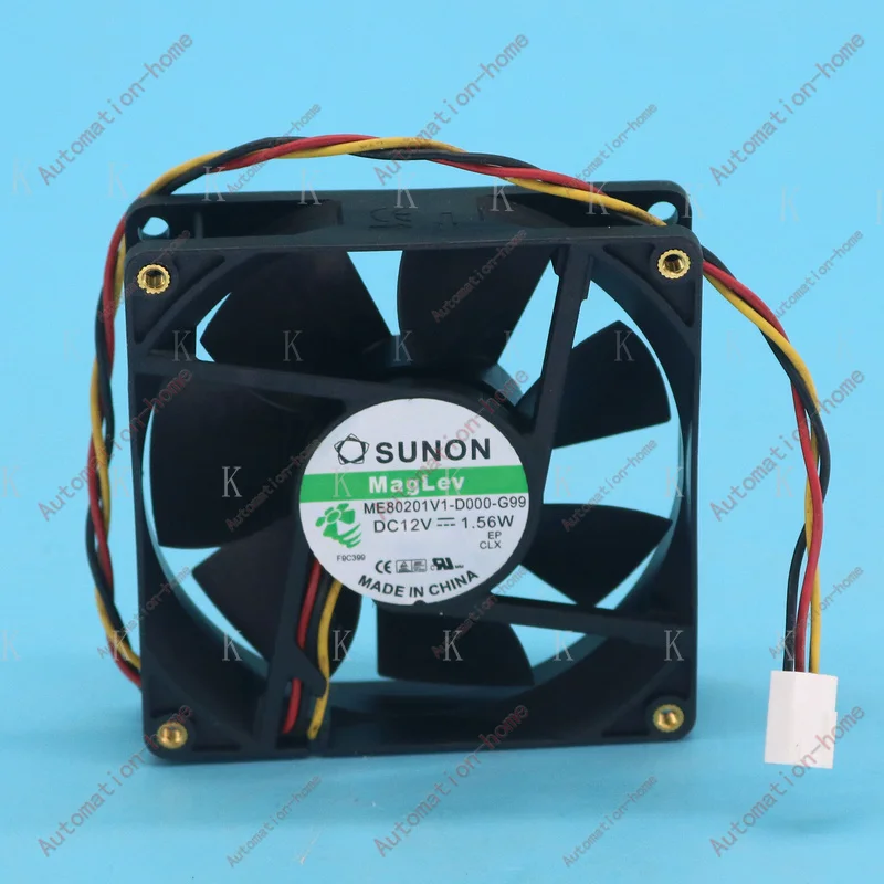 C FOR 1 pcs    DC 12V 1.56W 80 * 80 * 20 cooling fan ME80201V1-D000  wbr/ -G99