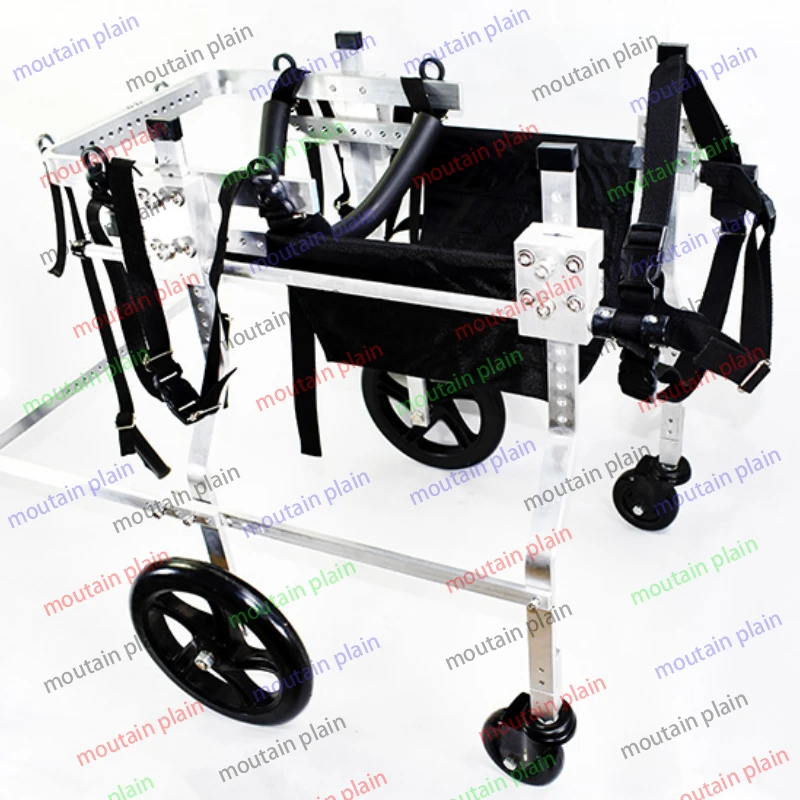 Rehabilitation Exercise Car Disabled Dog Rear Leg Four-Wheel Scooter Dog Wheelchair Large Forelimb Wheelchair Paralysis