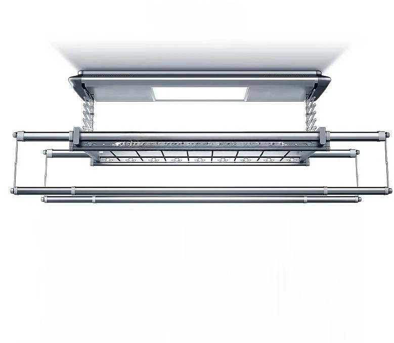 Smart Home Electric Clothes Dryer Automated Ceiling Hanging Laundry Drying Rack for Indoor and Balcony Use
