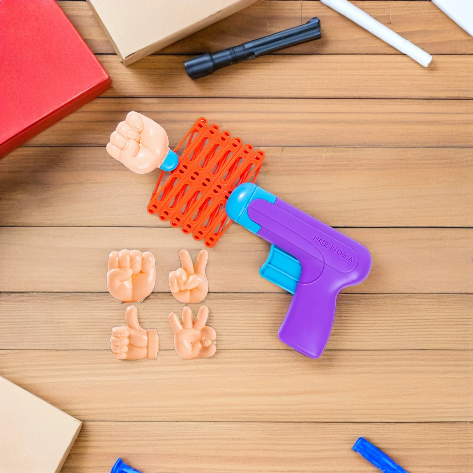 

1 комплект, весенние телескопические кулаки, снятие стресса, игрушка для вечеринки в помещении, креативный реквизит для розыгрыша, весенние телескопические кулаки