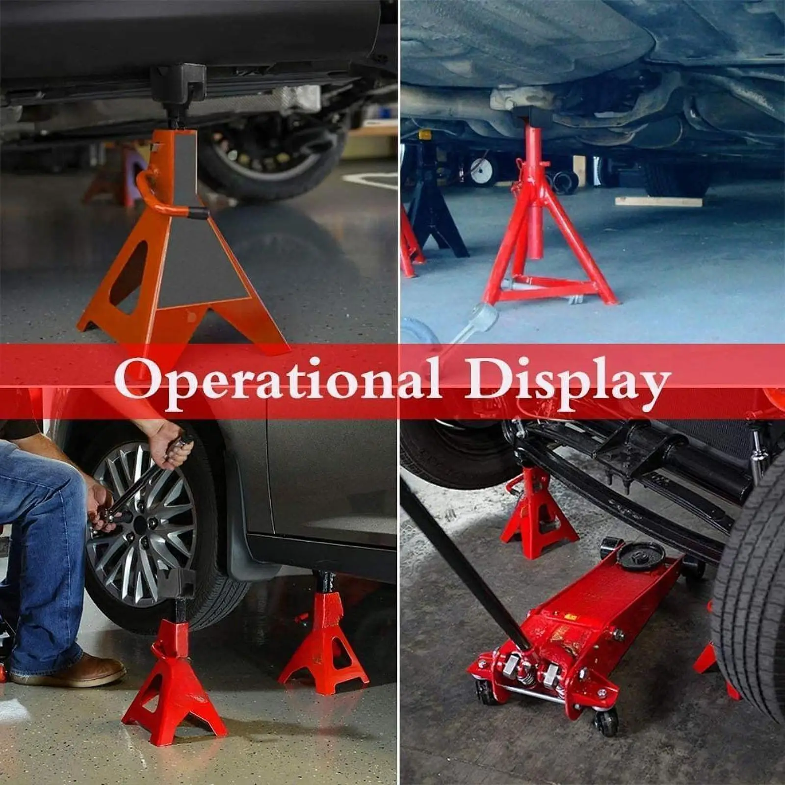 

Car Pinch Connector Jack Stand Pad Rail Weld Protector Premium Rubber Slotted Adapter for Vehicle Safety