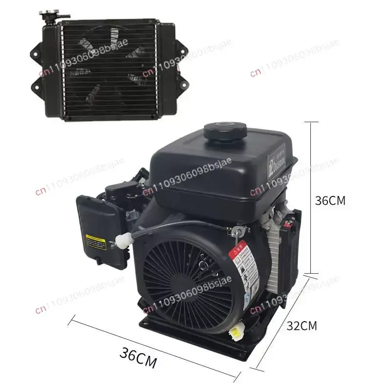Water-cooled Intelligent Frequency Conversion, Battery Life Extender Generator 48v60v72v Electric Three-wheel Four-wheel