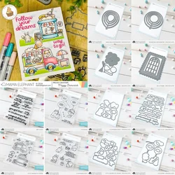 New Arrival 2024 Clear Stamps and Metal Cutting Dies Sets For DIY Craft Making Lace Greeting Card Scrapbooking Album