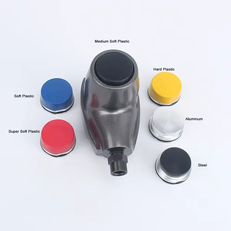 YOUSAILING High Quality Pneumatic Hammer Hand-held Air Palm Hammer 6 Different Hardness Tips