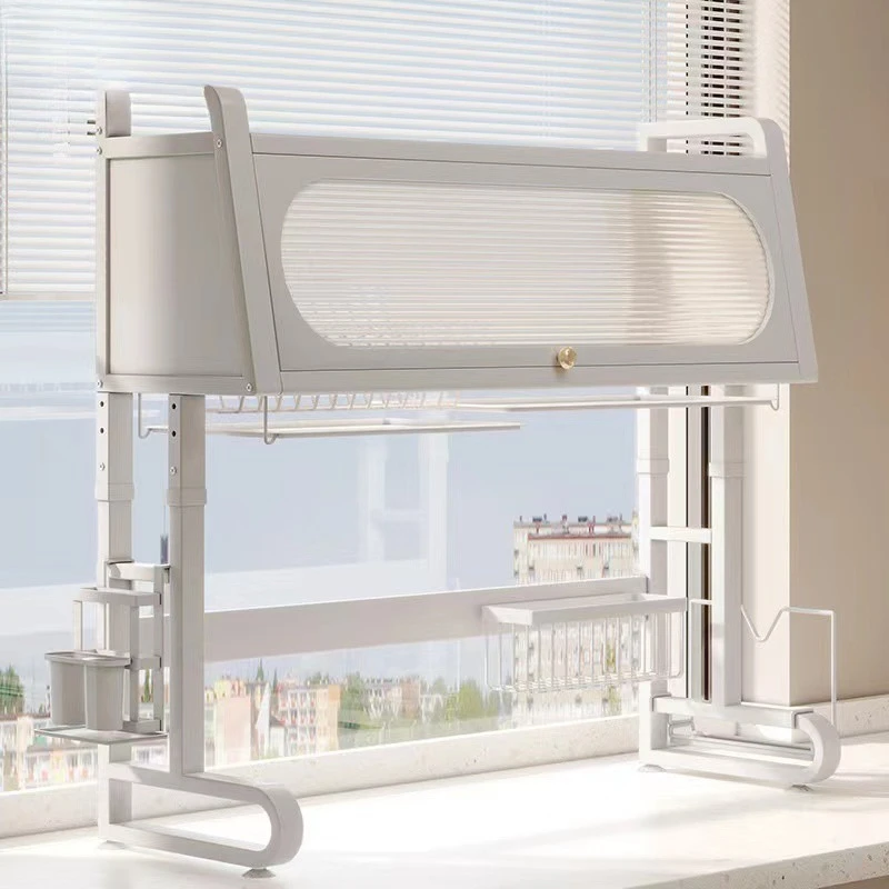 

Kitchen Sink Shelf Multifunctional Countertop Dish On the