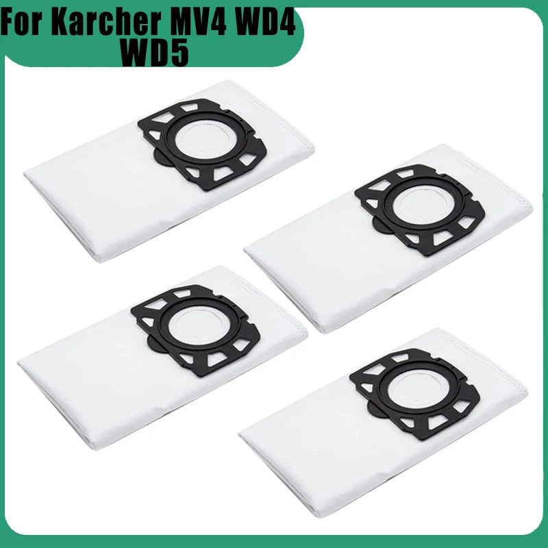 For Karcher MV4 MV5 MV6 WD4 WD5 WD6 Vacuum Cleaner Wet & Dry Fully automatic sweeping and dragging integrated Dust Bag Accessory